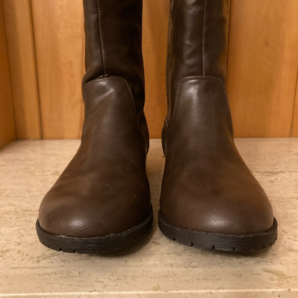 The Charleston by Comfortview Tall Lace-Up Wide Calf Boots Western Streetwear - Picture 5 of 14